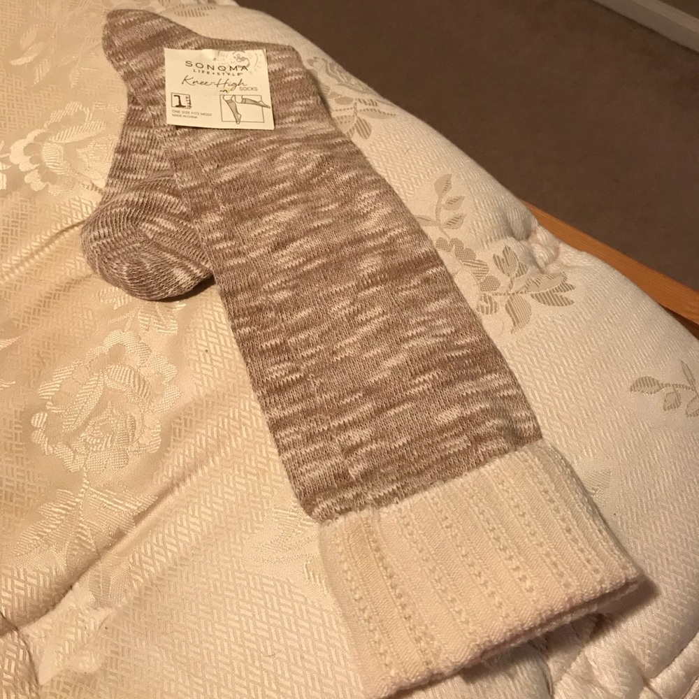 Sonoma Long boot socks NWT